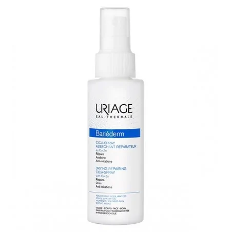 uriage bariederm cica spray assechant reparateur peaux fragilisees 100ml