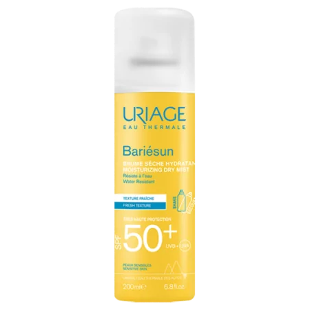 uriage bariesun brume seche spf50 peaux sensibles 200ml