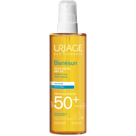 uriage bariesun huile seche spf 50 tres haute protection 200ml