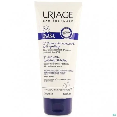 uriage bebe 1er baume oleo apaisante 200ml