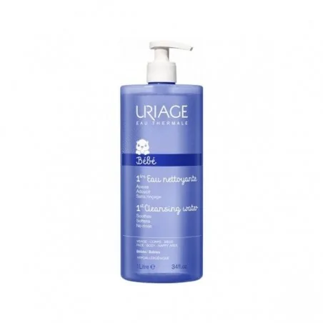 uriage bebe 1ere eau nettoyante visage corps et siege 1l