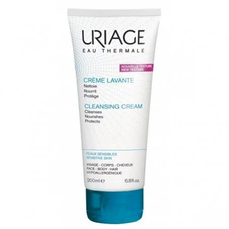 uriage creme lavante 200ml surgras moussant sans savon