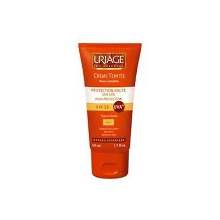 uriage creme solaire teintee spf 50 50ml teinte claire