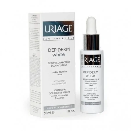 uriage depiderm white serum reparateur 30ml eclaircissant