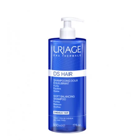 uriage ds hair shampooing doux equilibrant 500ml