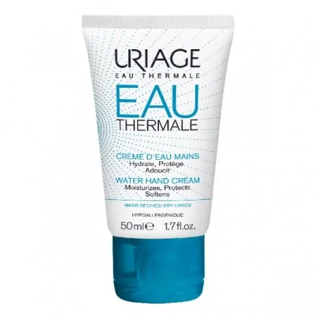 uriage eau thermale creme d eau mains seches 50ml