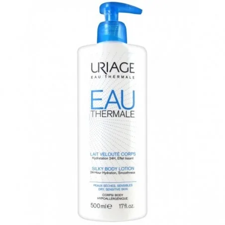 uriage eau thermale lait veloute corps lait hydratant 24h 500 ml