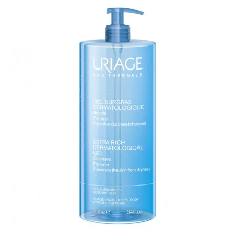 uriage gel surgras liquide dermatologique 1 l