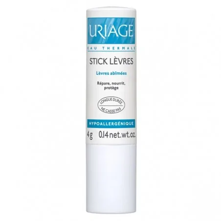 uriage stick levres 4g repare nourrit protege