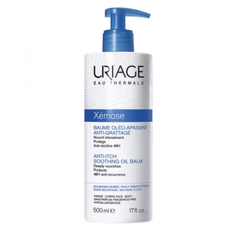 uriage xemose baume oleo apaisant anti grattage 500 ml