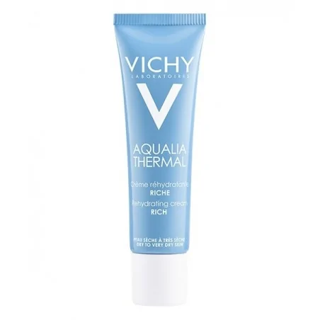 vichy aqualia thermal riche tube 40ml hydrate apaise et fortifie votre peau deshydratee pendant 48h