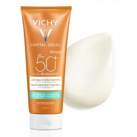 vichy capital soleil lait multi protection spf50 200ml