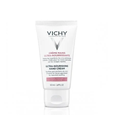 vichy creme mains ultra nourrissante 50 ml