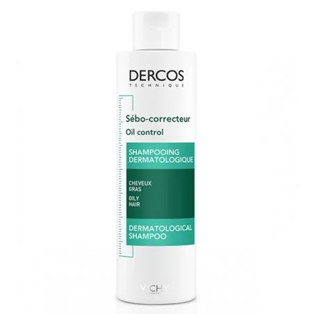 vichy dercos shampooing traitant sebo correcteur 200ml