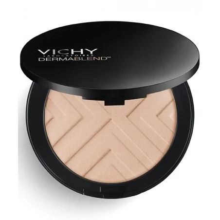 vichy dermablend covermatte fond de teint poudre compacte 12h nude 25