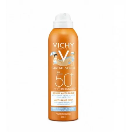 vichy ideal soleil spf50 brume anti sable enfants 200ml