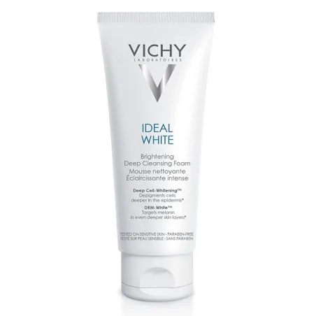 vichy ideal white gel nettoyant eclaircissent intense 100ml