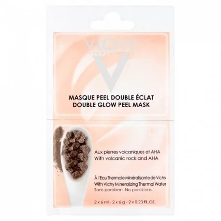 vichy masque peel double eclat 2 x 6ml