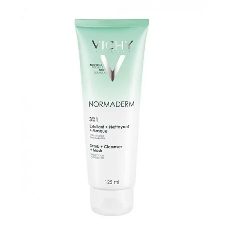 vichy normaderm 3en1exfoliantnettoyantmasque 125ml