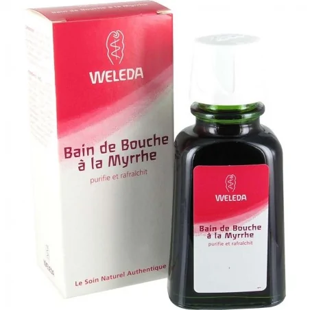 weleda bain de bouche a la myrrhe bio 50ml