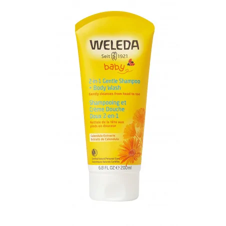 weleda bebe creme lavante corps cheveux bio 200ml