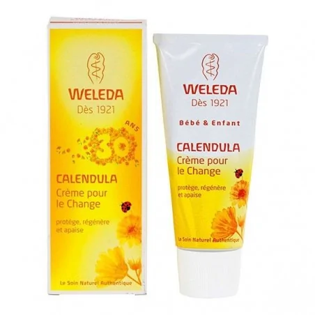 weleda creme bebe pour le change bio 75ml