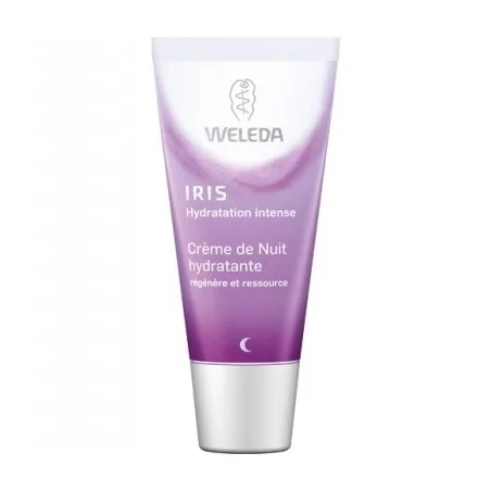 weleda creme de nuit hydratante a l iris bio 30ml