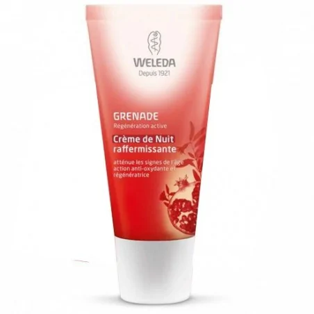 weleda creme de nuit raffermissante a la grenade bio 30ml