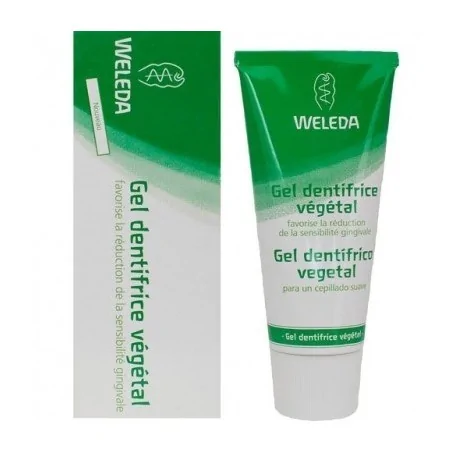 weleda gel dentifrice vegetal bio 75ml