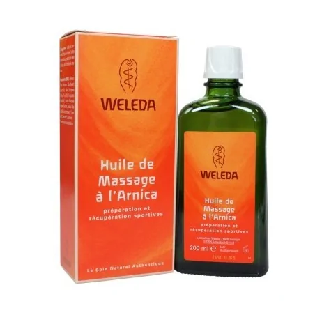 weleda huile de massage a l arnica bio 200 ml