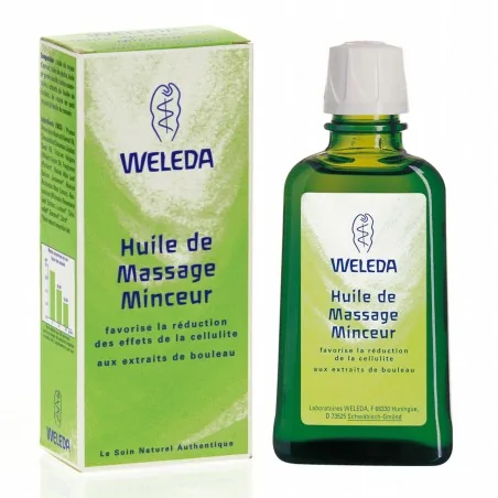 weleda huile de massage minceur bio 100ml