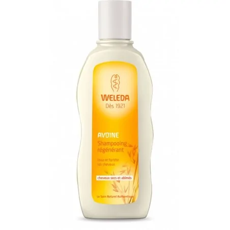 weleda shampooing regenerant a l avoine bio 190ml